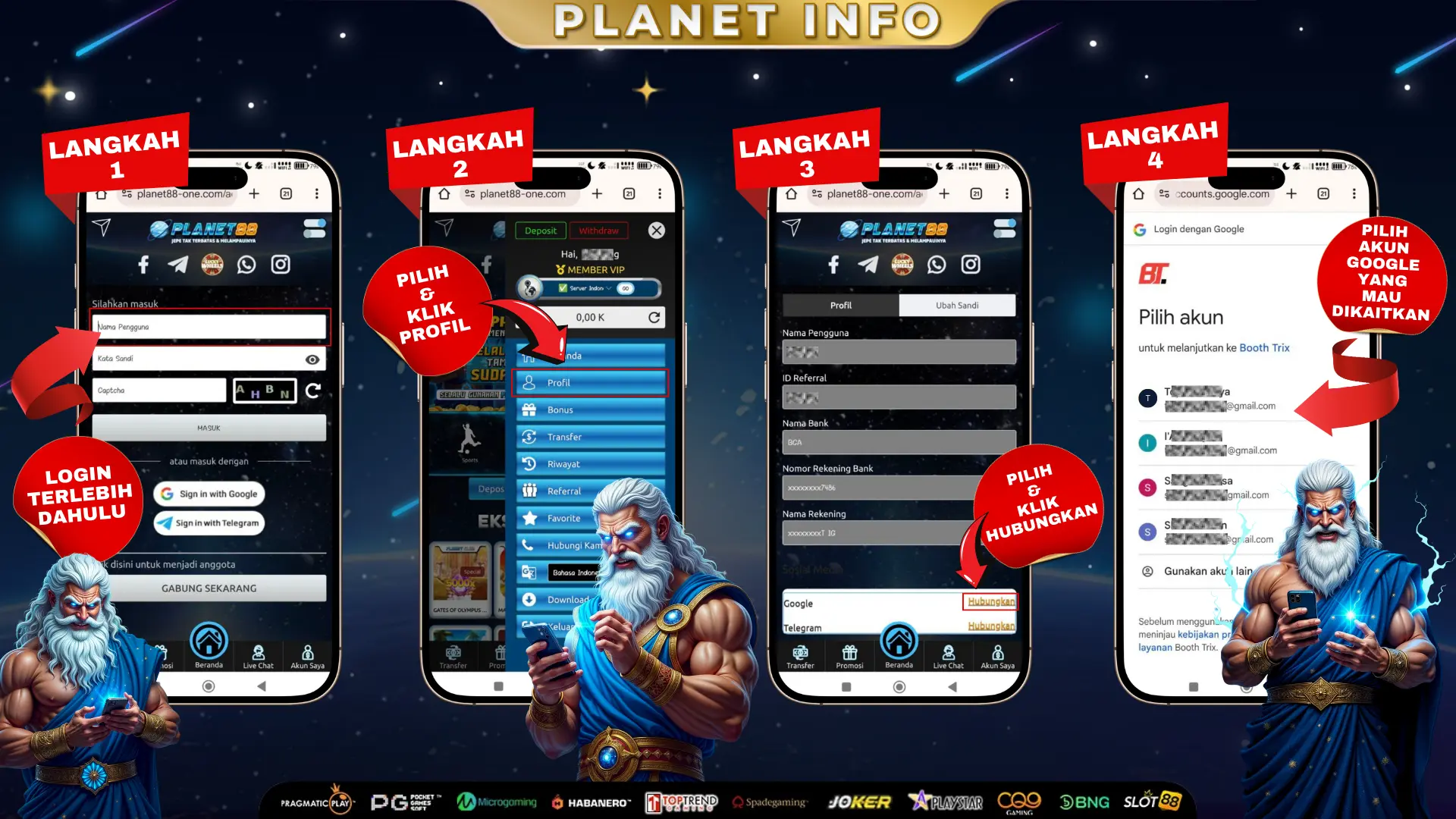 Langkah Step 1