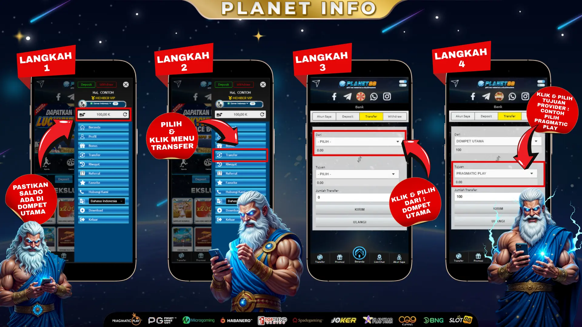 Langkah Step 1